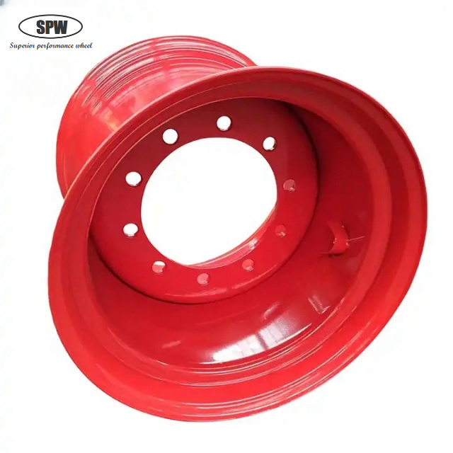 Agricultural wheel rim 18x22.5 with customized surface color