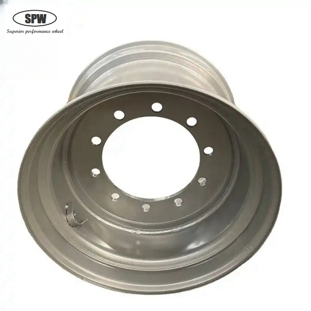 Agricultural wheel rim 16x22.5 with customized surface color