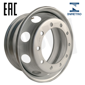 9.00x22.5 Tubeless Steel Wheel Rim Size 22.5x9.00 Matched Tire Size 315/80R22.5 12R22.5 for Tractor/trailer/truck Bus Wheel Rim