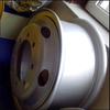 Factory Direct 7.0-20 Tube Steel Wheel for Commercial Truck with 8 Holes for 900-20 Tires