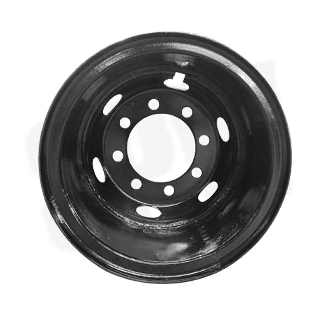 Tube Steel Wheel Rim 7.0-20 Matched Tire Size 900-20 for Trailer