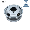 Tubeless steel truck wheel with rim size 16.0*5.5 Inch for 7.5R16 tires, Brazil INMETRO available