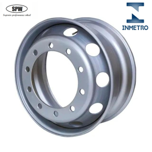 Tubeless truck wheel-rim size-22.5*9.00 with Brazil INMETRO Certification