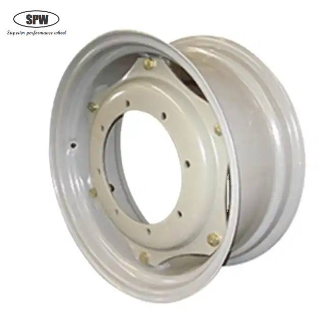 Agricultural wheel rim 15x38 in tractor area - customized color and parameters
