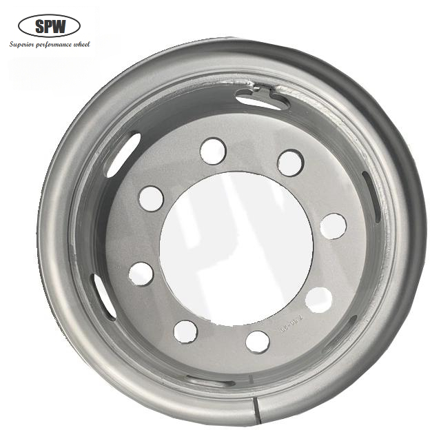 Tube Steel Wheel Rim 7.5-20 matched tire size 1000-20