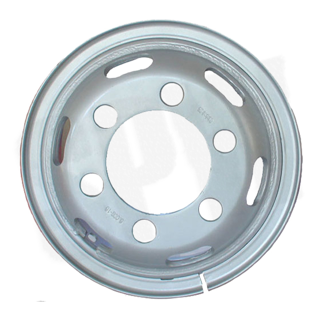 Tube Steel Wheel Rims 6.0-16 Matched Tire Sizes 750-16 for Trucks