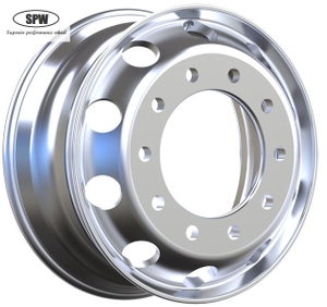 Aluminum wheels with rim size 22.5X8.25