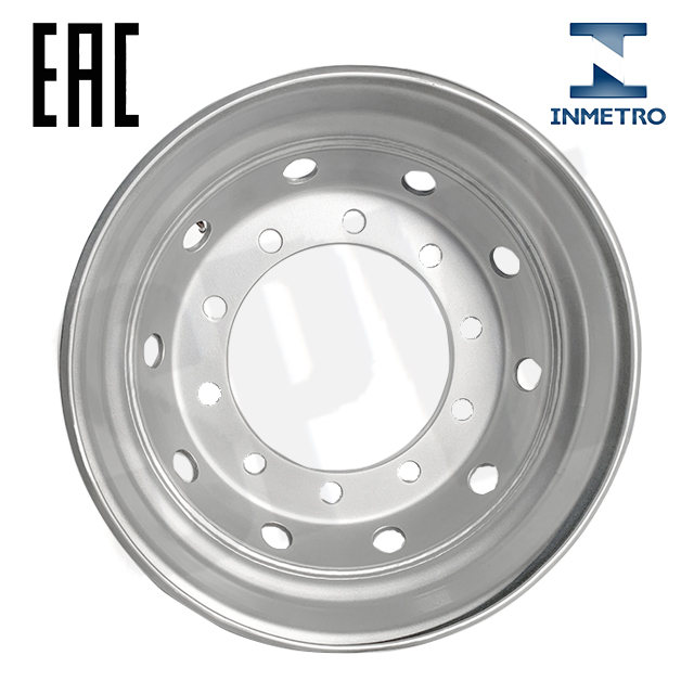 22.5*11.75 Truck Rims Manufacturer Of Steel Wheels in China Tubeless Steel Truck Rims