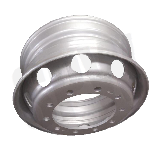 Wholesale 22.5 Inch 22.5*8.25 Heavy Truck Steel Wheel Rims with Tire 295/80R22.5