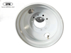 White color Tubeless truck wheel rim with size 24.5*8.25