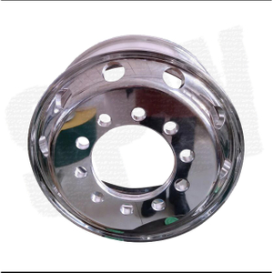 Aluminum Wheels 17.5*6.00 Hot Seller Double Polished Truck Wheels 9R17.5 tires