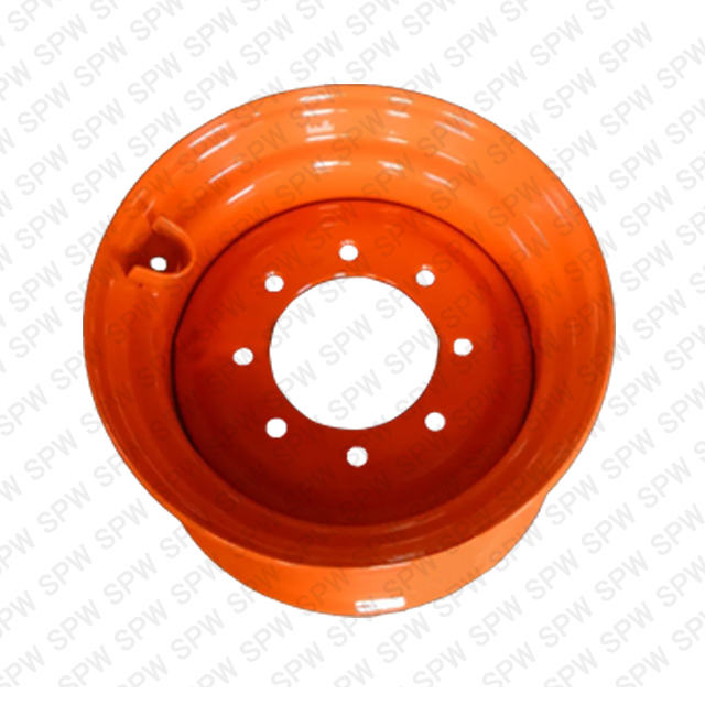 Wheel Skid Steer Wheel/Rim 16.5X9.75 Orange for 12-16.5 Tire
