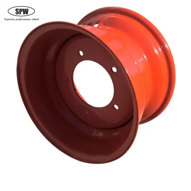 Agricultural wheel rim 9x15.3 for matcing 12.0/75-15.3 tires in tractor area