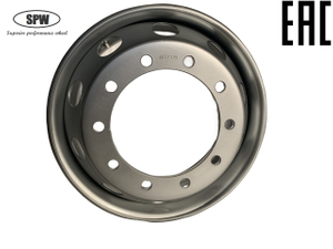 High Quality Tubeless steel wheels 22.5*9.00 for tires 12R22.5 with Russia EAC certification