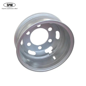 Tube Steel Wheel Rim 9.0-20 Matched Tire Size 1200-20 for Trailer