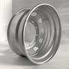 22.5* 9.00 Tubeless Steel Wheel 15DC Bus Passenger Car Rims Chrome Silver Black 12R22.5