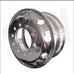 17.5*6.75 Rugged Aluminum Magnesium Alloy Truck Wheels 9R17.5 Tires