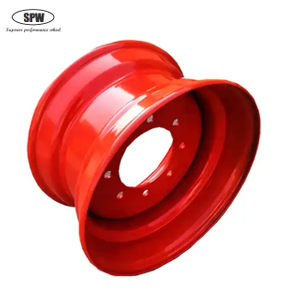 Agricultural wheel rim 9.75x16.5 used in harvester area with customized surface color