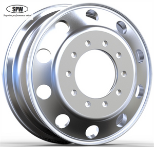Aluminum wheels with rim size 24.5X8.25