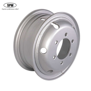 Tube Steel Wheel Rim 3.00D-8 Matched Tire Size 5.00-8 for Commercial Vehicles / Motor Homes And Trucks