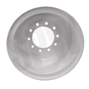 7.5-20 Tube Steel Wheel Rim Size 7.5-20 for Matching Tire Size 10.00-20 for Excavator Wheel with 2pcs