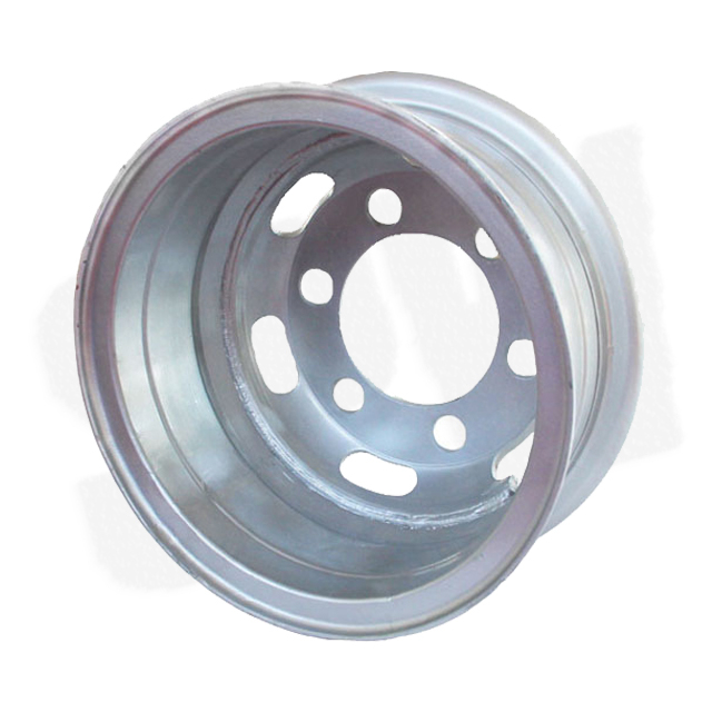 Manufacturers Direct Sale 6.0-16 Light Truck Steel Tube Wheel Rims for 750-16 Tire