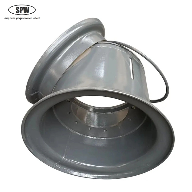 Steel Wheel Rim Size 10.00-20 for Matching 14.00-20 Tire upon 3-piece for Forklift