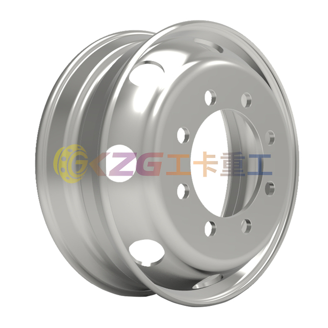 Truck Steel Wheels with Rim Size 22.5X6.75 matched tyre size 9R22.5