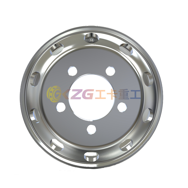 Best Selling Forged Aluminum Wheels with Rims Size 17.5X6.00 Matched Tires Size 8R17.5