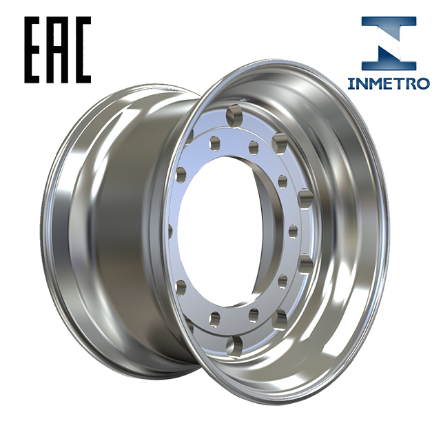 Aluminum Wheels with Rim Size 22.5X11.75 for Tires 15R22.5 385/65R22.5