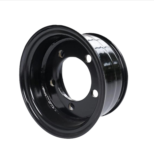 Forklift steel wheels with rim size 4.00-9 for matching 6.00-9 tires with 3-piece