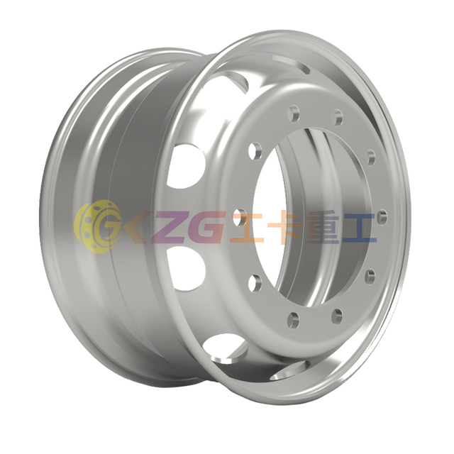 Truck Tubeless Steel Wheels with Rim Size 19.5X7.5 matched tyre size 10R19.5