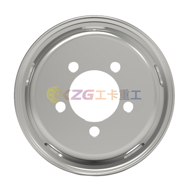 17.5x6.0-Best Selling Tubeless Steel Wheel Rim 17.5*6.0 Matched Tire Size 8R17.5 for Trucks