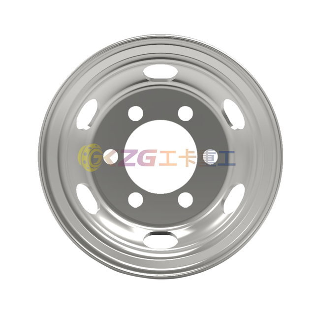 Truck Tubeless Steel Wheels 17.5*6.75 for Tires 9R17.5, 235/75R17.5