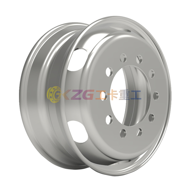 Truck Tubeless Steel Wheels 17.5*6.0 for Tires 8R17.5, 205/75R17.5, 215/75R17.5