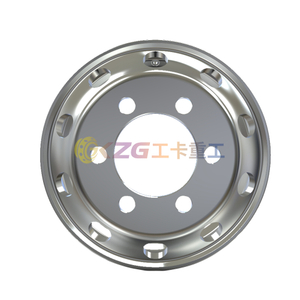 Best selling aluminum wheel with rim size 17.5✖6.0 for tires 8R17.5 205/75R17.5