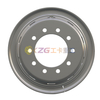 8.00V-20, 10-26-285.75-220, Tubeless Steel Wheel with American Standard, Matched Tyre Size Matched Tyre Size 1100-20, Chinese Truck Wheel Factory