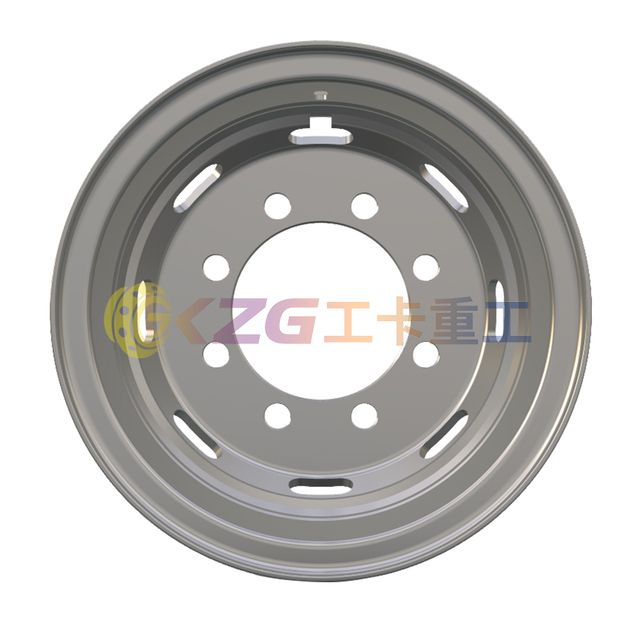 6.5-20 Tube Steel Wheel Rims 6.5-20 Matched Tire Sizes 825-20 for Trucks Customized Colors