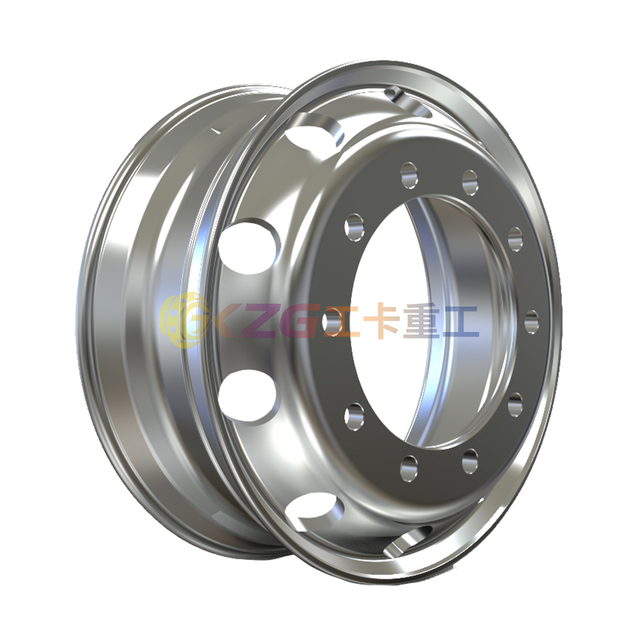 Aluminum Wheels with Rim Size 22.5×7.5 for Tires 10R22.5 245/75R22.5, 275/80R22.5, 275/70R22.5