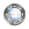 double polished aluminum wheel with rim size 22.5✖7.5 for tires 10R22.5 275/80R22.5