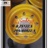 Tubeless steel wheel with rim size 22.5*8.25 for heavy duty truck tire 11R22.5
