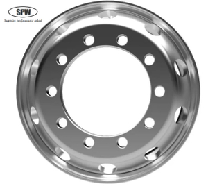 High Quality Aluminum wheel with rim size 22.5*7.50 matched 245/75R22.5 tires