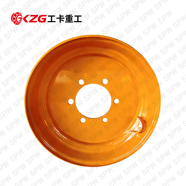 8.25X19.5 Agricultural Tractor Steer Wheels Rim for 285/70R19.5 Tyre, Implements Trailer Steel Wheel Rim