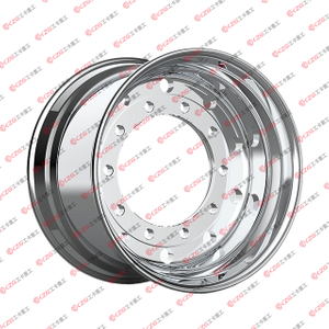 Aluminum Wheels with Rim Size 22.5×13 for Tires 415/45R22.5, 425/65R22.5, 445/65R22.5, 445/75R22.5