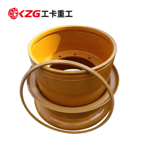 Steel wheels with rim size 25-10.00/1.5 for 14.00-25 tires