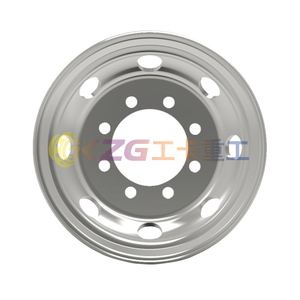 Tubeless truck wheel-rim size-22.5*7.5 with Brazil INMETRO Certification matched tyre size 245/75R22.5 and 275/80R22.5