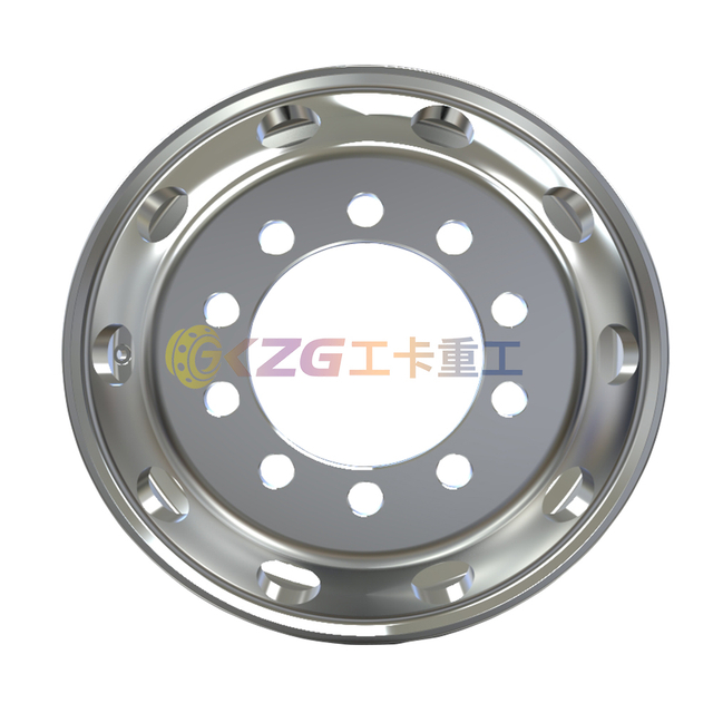 Aluminum wheel with rim size 17.5✖6.0