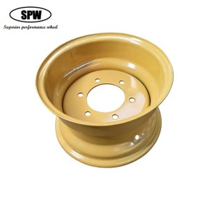 14.5x7 Tubeless Steel Wheel Rim Size 14.5x7 for Matching Tire Size 9-14.5 for Mobile Lifter with 1pcs