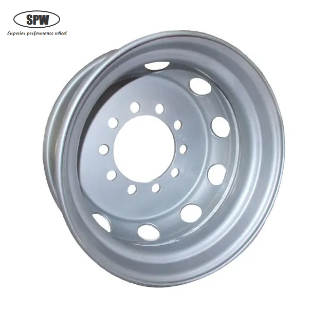 Wholesale High Quality Tubeless steel wheel rim 22.5*11.75 matched 15R22.5 Tire