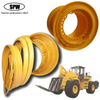 Steel wheels with rim size 25-13.00/2.5 for 18.00-25 tires 